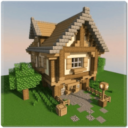 ikon Simple Modern House Design for Minecraft