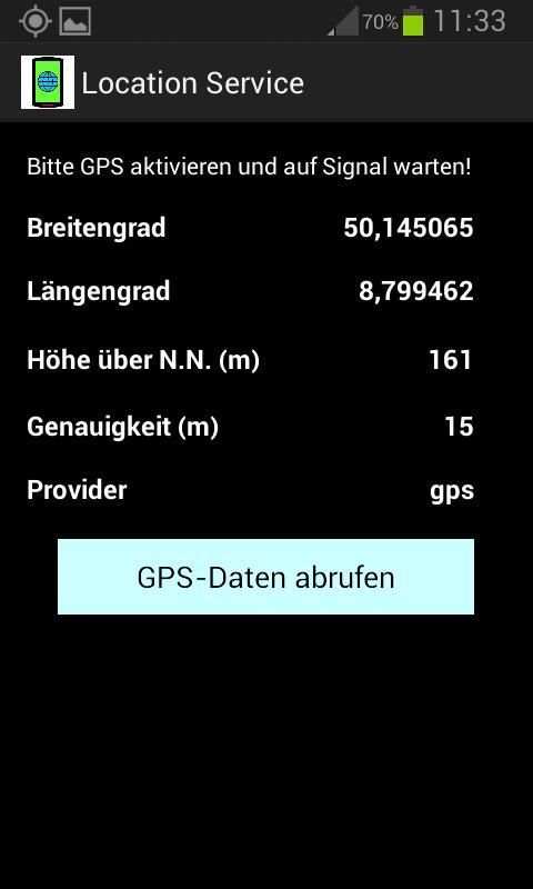 Location Service 3 تصوير الشاشة