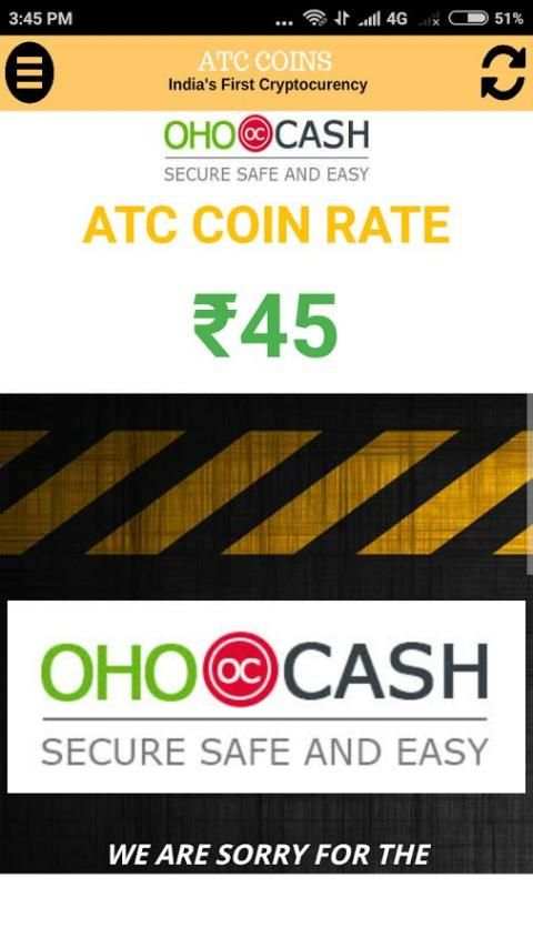 ATC COIN LIVE RATE screenshot 1