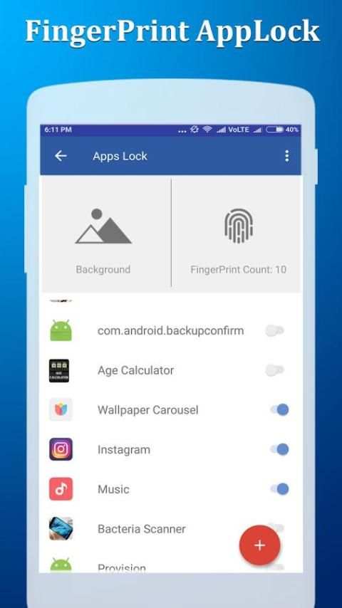 Fingerprint App Lock Prank 1 تصوير الشاشة