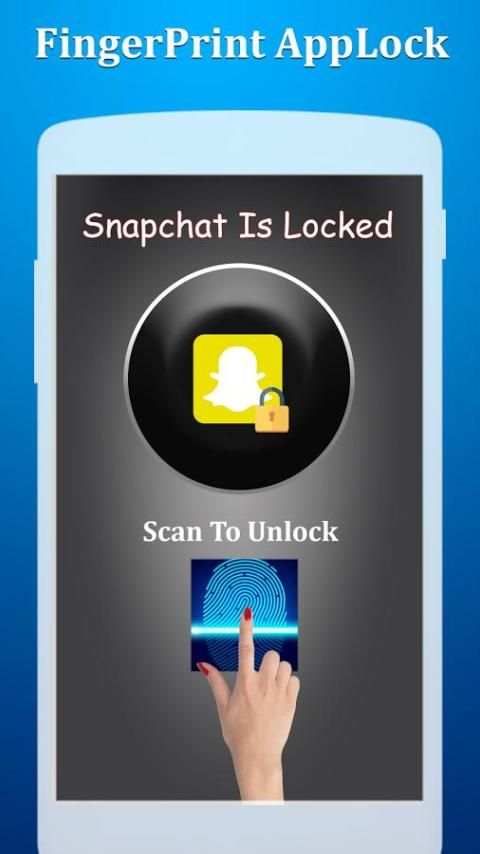 Fingerprint App Lock Prank 5 تصوير الشاشة