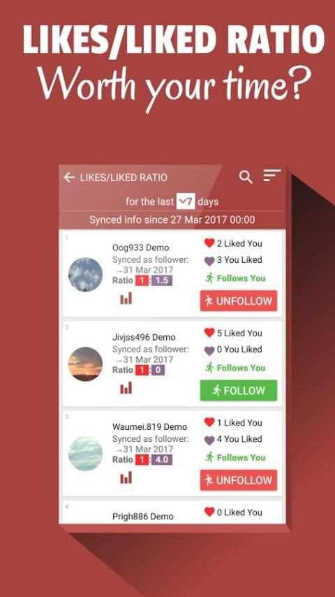 Follower Stats for Instagram screenshot 6