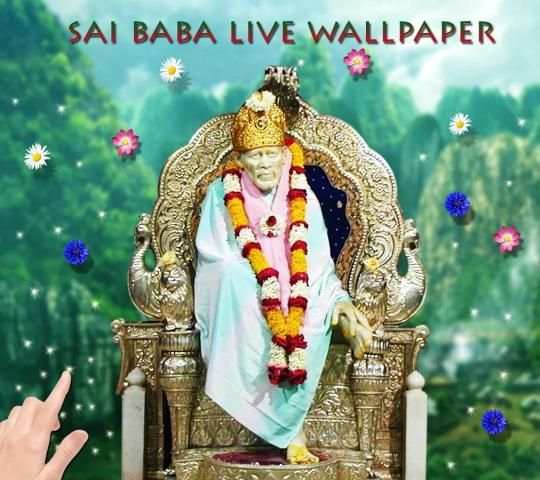 Sai Baba Live wallpaper स्क्रीनशॉट 8