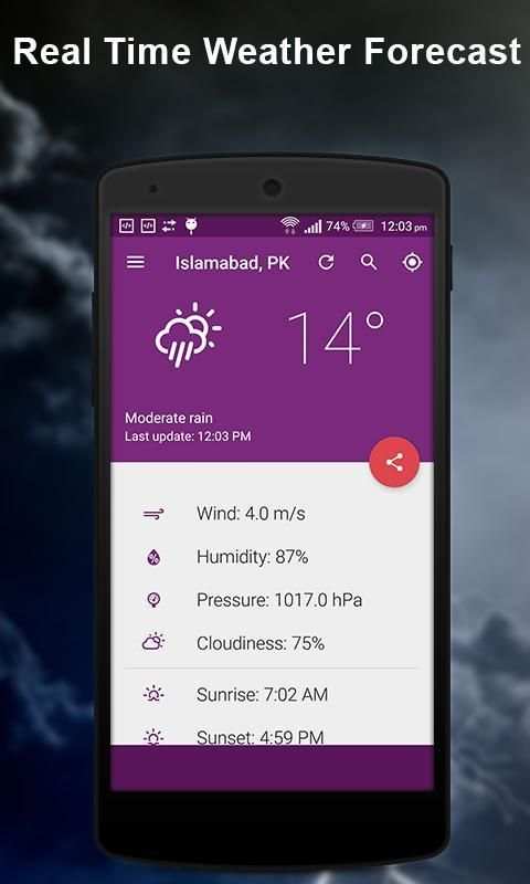 Weather App Download Free - Rain Forecast App screenshot 5