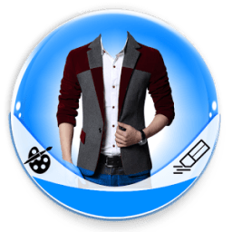 Men Designer Blazer Foto Maker आइकन