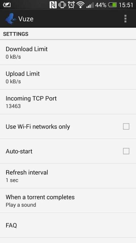 Vuze Torrent Downloader скриншот 4
