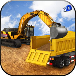 ikon Excavator Crane Simulator 3D
