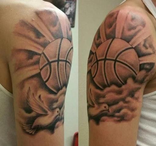 Basketball | Basketball tattoos, Hand tattoos, Tattoo designs
