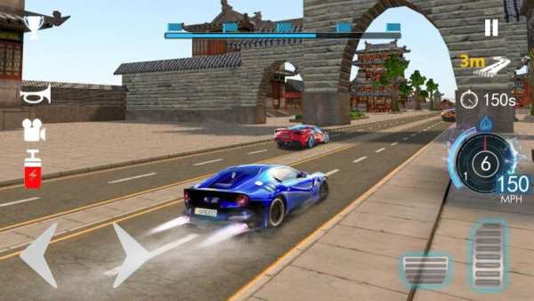 City Car Racing скриншот 1
