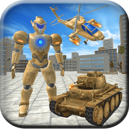 الجيش الأمريكي تحويل الحرب الروبوت أيقونة