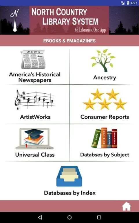 North Country Library System on 9Apps