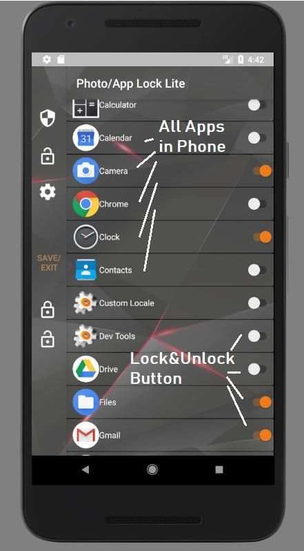 Photo/App Lock Lite screenshot 26