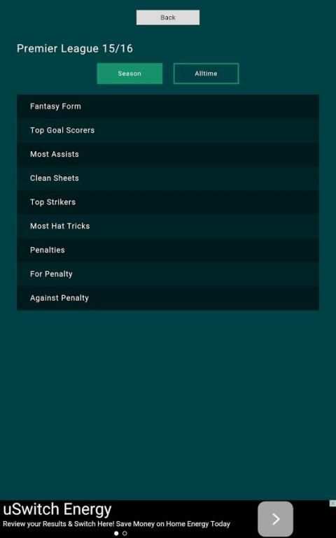Football live scores & stats screenshot 3