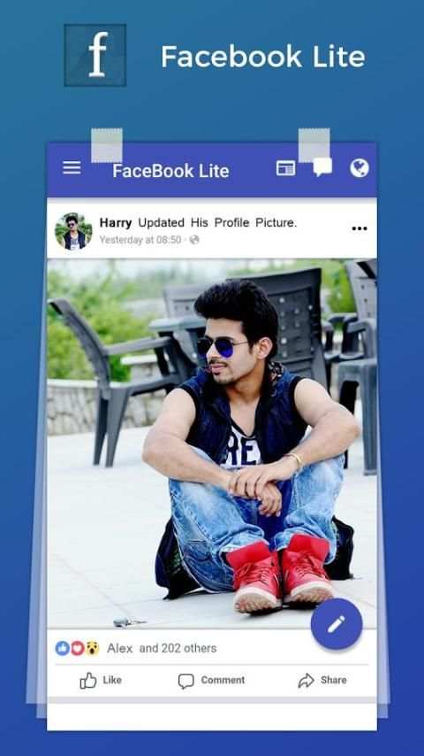 Lite for Facebook screenshot 3