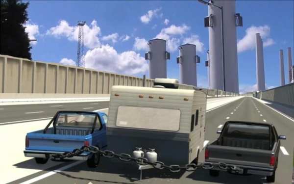 Chained Cars Extreme Driving Simulator скриншот 6