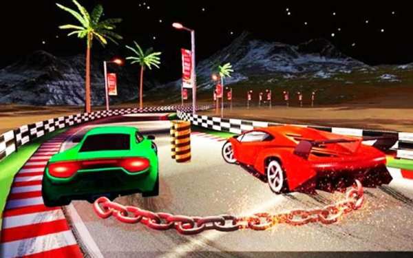 Chained Cars Extreme Driving Simulator screenshot 4