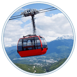 Real Cable Car Driving Chairlift Simulator Game 3D आइकन