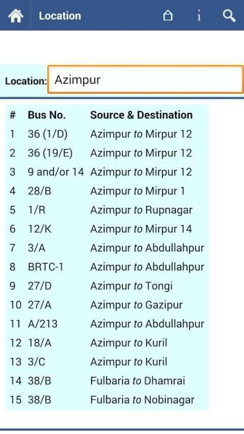 Dhaka City Bus screenshot 1