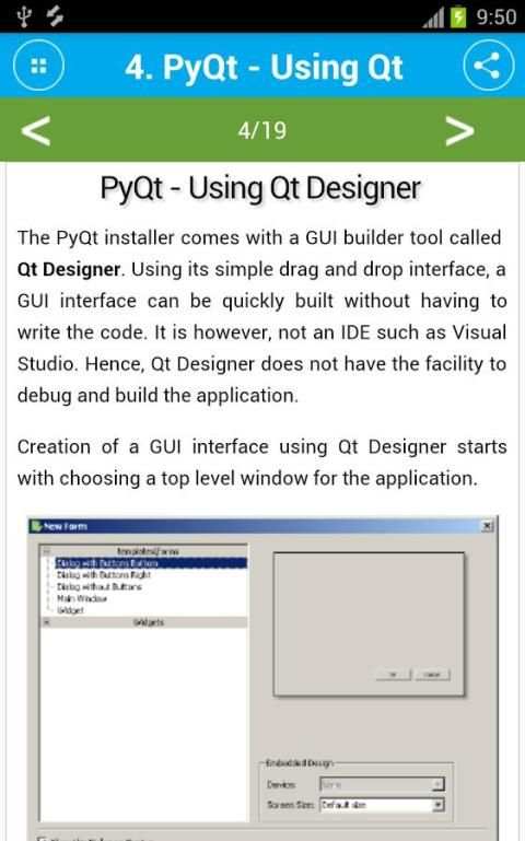 Free PyQt Tutorial screenshot 1