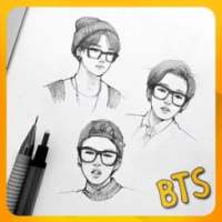 BTS Drawing on 9Apps