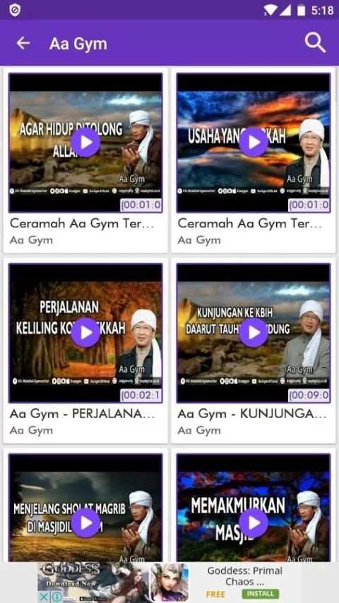 Video Dakwah Lengkap screenshot 2