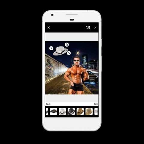 Man Body Builder Photo Suit screenshot 3