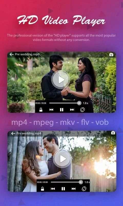 HD Video Player screenshot 1