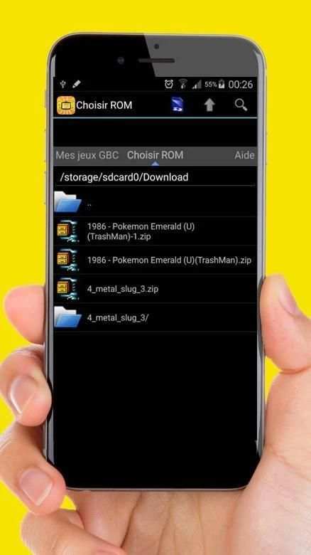 GBA Emulator - Yellow edition 2018 screenshot 1