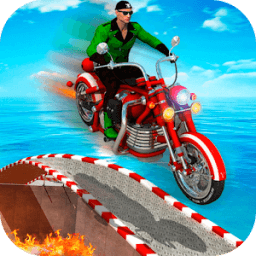 Adventure Bike stunts: Battle Run 3D иконка