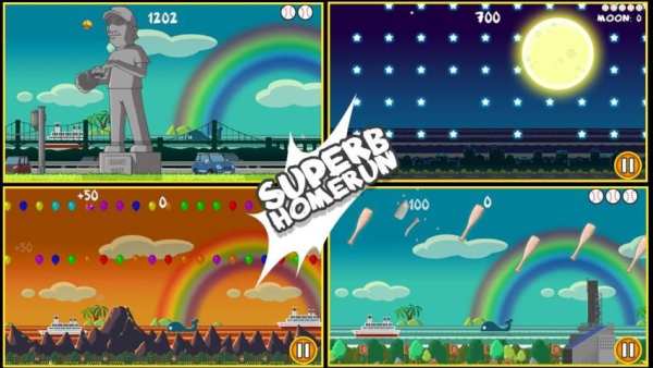 Flick Home Run! baseball game screenshot 4