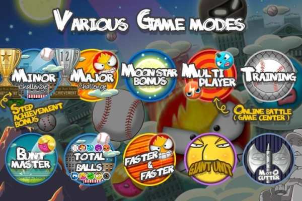 Flick Home Run! baseball game screenshot 2