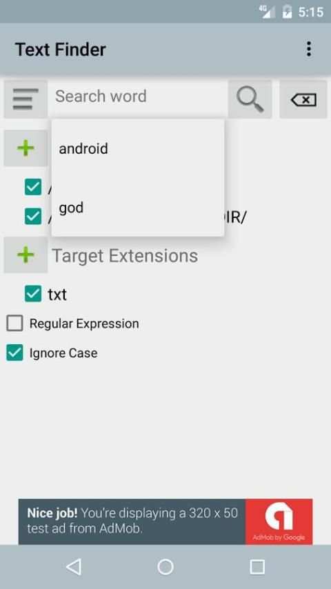 Text Finder screenshot 1