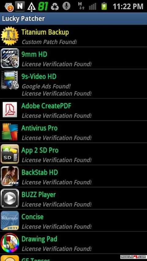 Lucky Patcher screenshot 1