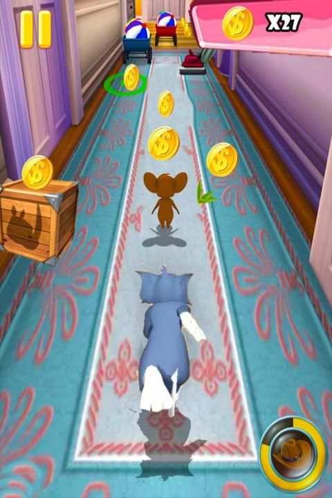 Tom Subway Rush : Jerry Adventure Run Dash 3D скриншот 2