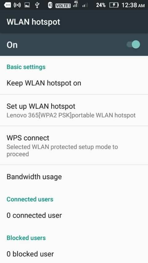 USB Tethering screenshot 2