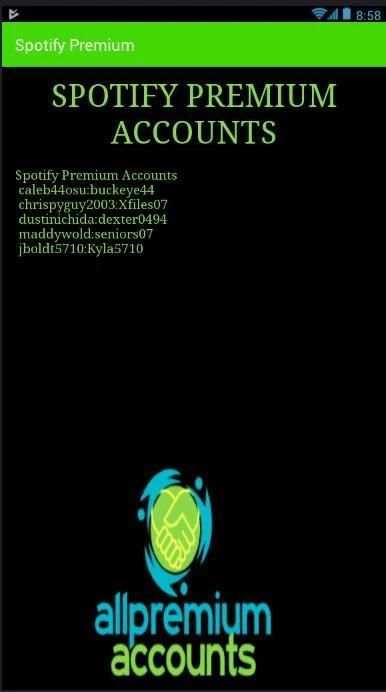 All Premium Accounts स्क्रीनशॉट 4