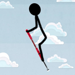 Pogo Stick Man أيقونة