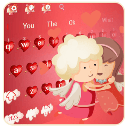 ikon Tema Keyboard Angle Cinta