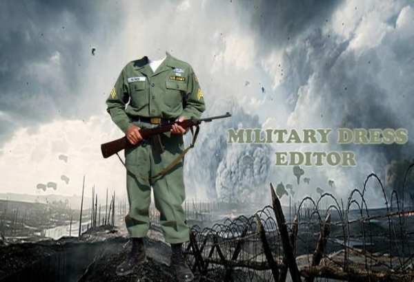 Army Dress Picture Editor скриншот 4