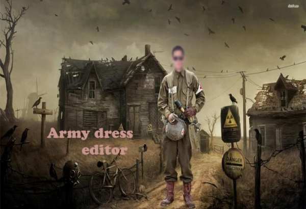 Army Dress Picture Editor скриншот 2