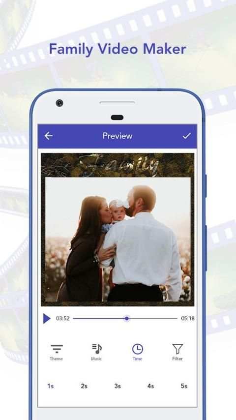 Family Photo To Video Maker With Song скриншот 2