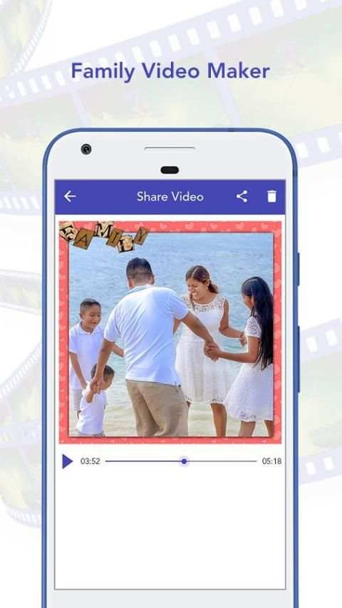 Family Photo To Video Maker With Song screenshot 1