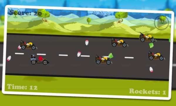 Angry Racing Bird 3 تصوير الشاشة