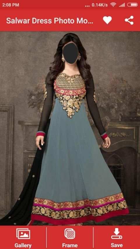 Woman Salwar Photo Montage 1 تصوير الشاشة