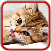 Kitten Cat Jigsaw Puzzles Game logo