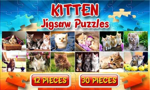 Kitten Cat Jigsaw Puzzles Game screenshot 8