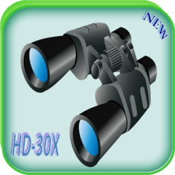 Binoculars zoom camera أيقونة