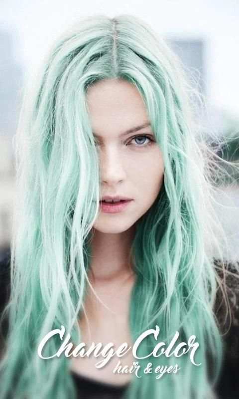 Change Eye Color & Hair Color скриншот 1