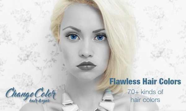 Change Eye Color & Hair Color скриншот 2