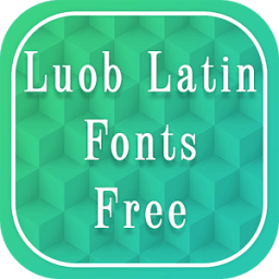 Luob Latin Fonts Free أيقونة
